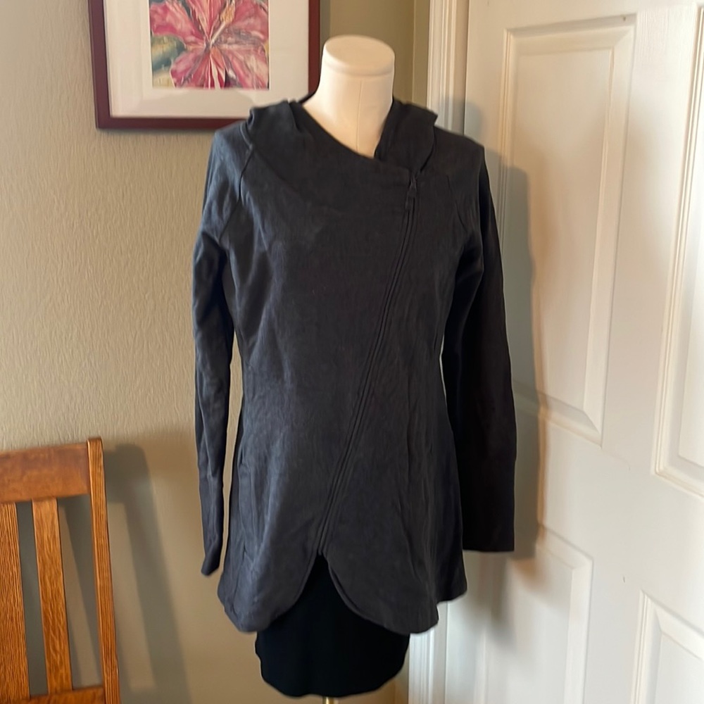 North Face asymmetrical light weight hoodie